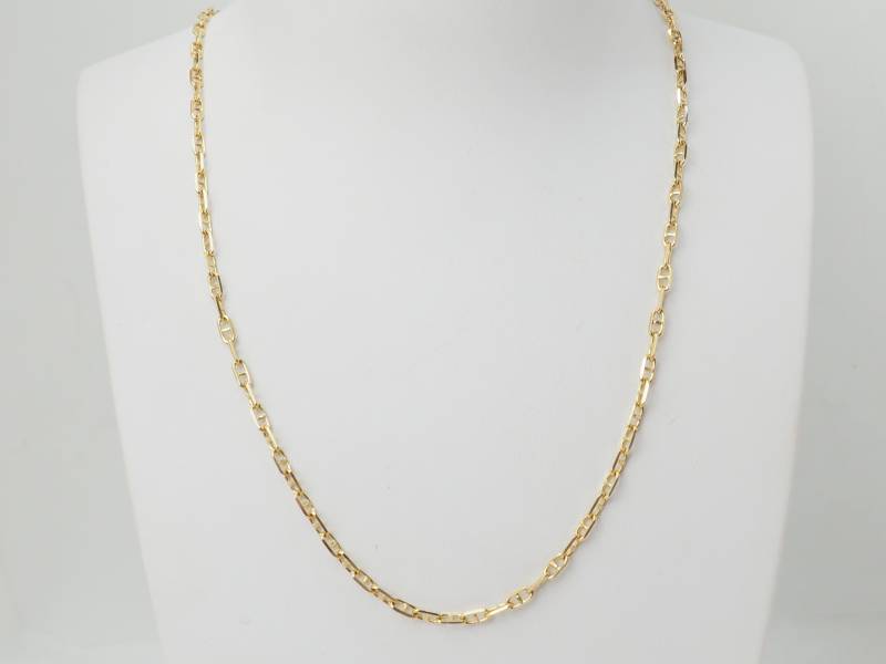 Collier maille marine en or jaune en vente près d'Aix-en-Provence - rf 33380