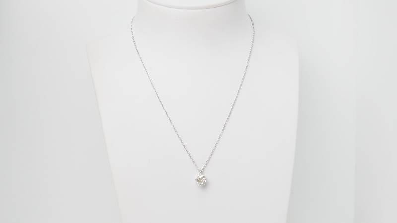 Collier solitaire diamant 1,40ct en vente près d'Aubagne