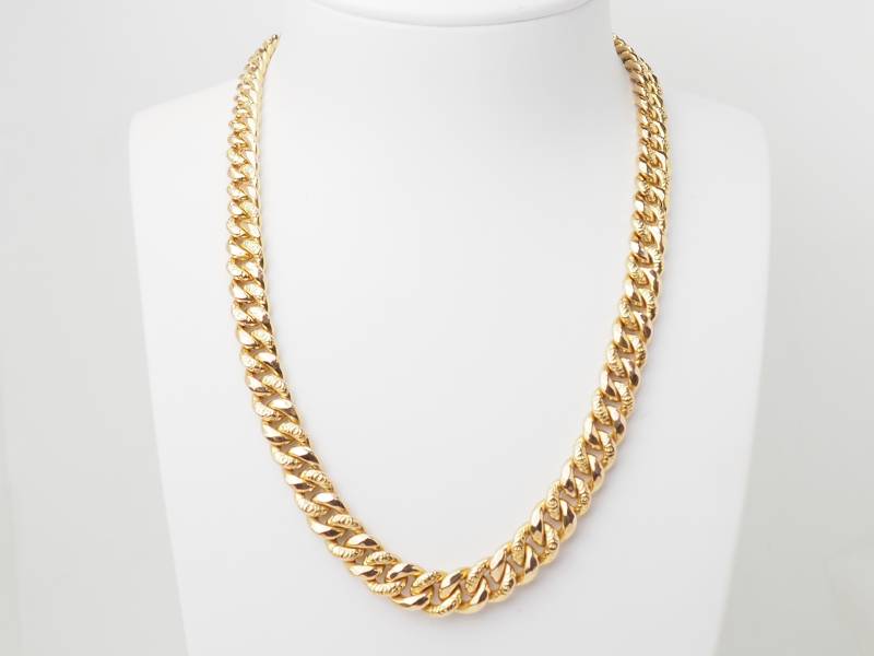 collier ancien en or jaune en vente à Marseille