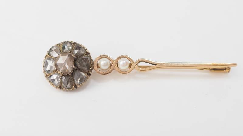 Broche ancienne en or 