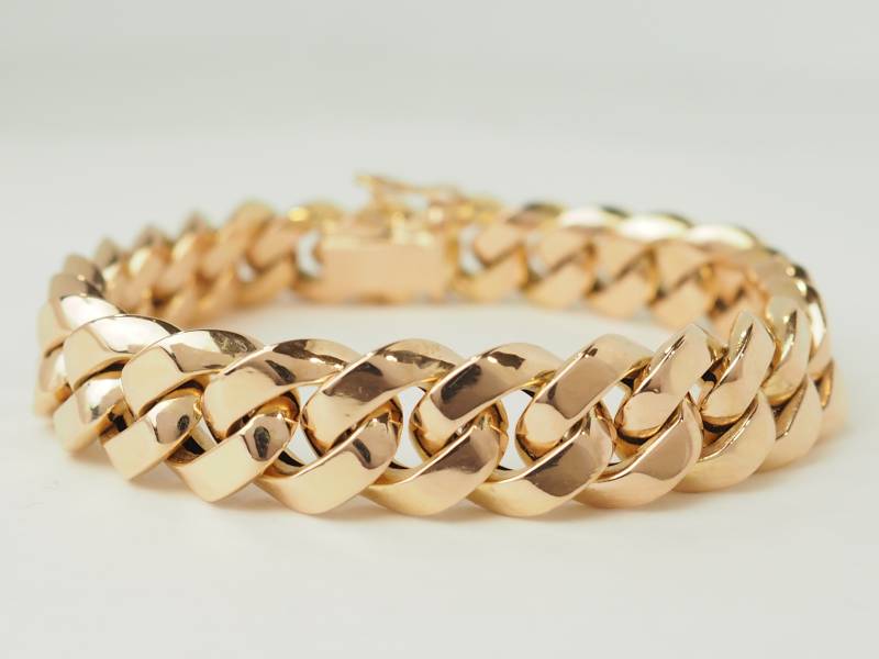 Bracelet en or jaune  en vente à Marseille