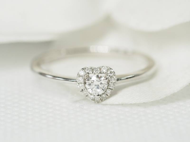 solitaire en forme de coeur en vente à marseille